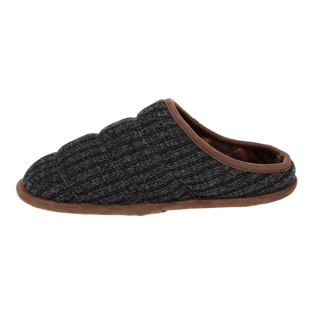 IZOD Men's Knit Clog Slippers 5 IZOD Men's Knit Clog Slippers - Image 3