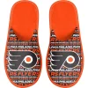 Men's FOCO Philadelphia Flyers Scuff Logo Slide Slippers -Dockers shop 6081943