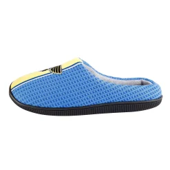 Men's FOCO Blue St. Louis Blues Team Stripe Memory Foam Slide Slippers -Dockers shop 6084074 ALT2