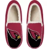 Men's FOCO Arizona Cardinals Colorblock Moccasin Slippers -Dockers shop 6086878