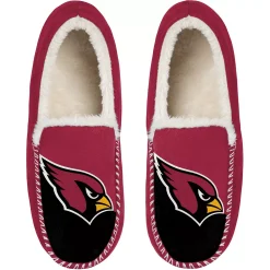 Men's FOCO Arizona Cardinals Colorblock Moccasin Slippers -Dockers shop 6086878 ALT