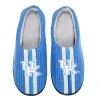 Men's FOCO Royal Kentucky Wildcats Team Stripe Memory Foam Slide Slippers -Dockers shop 6090181