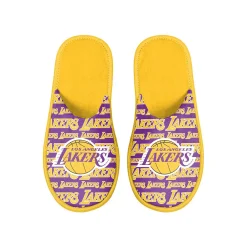 Men's FOCO Los Angeles Lakers Scuff Logo Slide Slippers -Dockers shop 6090569 ALT
