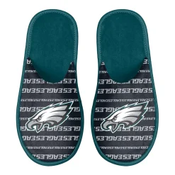 Men's FOCO Philadelphia Eagles Scuff Logo Slide Slippers -Dockers shop 6104826 ALT