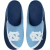 Men's FOCO North Carolina Tar Heels Big Logo Color Edge Slippers -Dockers shop 6111659