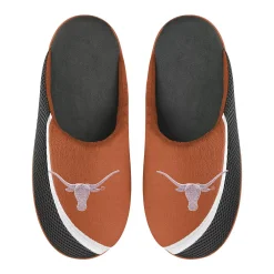 Men's FOCO Texas Longhorns Big Logo Color Edge Slippers
