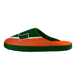 Men's FOCO Miami Hurricanes Big Logo Color Edge Slippers -Dockers shop 6111980 ALT2