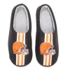 Men's FOCO Black Cleveland Browns Team Stripe Memory Foam Slide Slippers 1 Men's FOCO Black Cleveland Browns Team Stripe Memory Foam Slide Slippers -Dockers shop 6114134