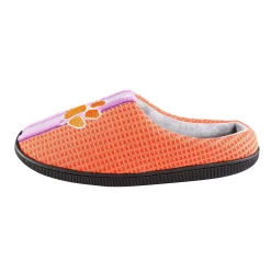 Men's FOCO Orange Clemson Tigers Team Stripe Memory Foam Slide Slippers -Dockers shop 6126332 ALT2