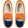 Men's FOCO Denver Broncos Colorblock Moccasin Slippers -Dockers shop 6128810