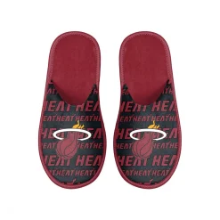 Men's FOCO Miami Heat Scuff Logo Slide Slippers -Dockers shop 6133904 ALT
