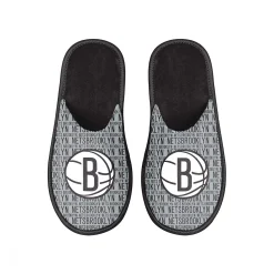 Men's FOCO Brooklyn Nets Scuff Logo Slide Slippers 5 Men's FOCO Brooklyn Nets Scuff Logo Slide Slippers -Dockers shop 6133984 ALT
