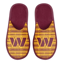 Men's FOCO Washington Commanders Scuff Logo Slide Slippers -Dockers shop 6154621 ALT