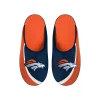 Men's FOCO Denver Broncos Big Logo Color Edge Slippers -Dockers shop 6155207