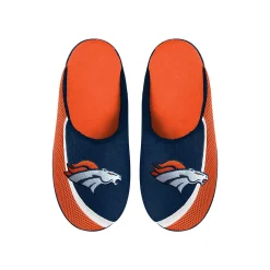 Men's FOCO Denver Broncos Big Logo Color Edge Slippers -Dockers shop 6155207 ALT