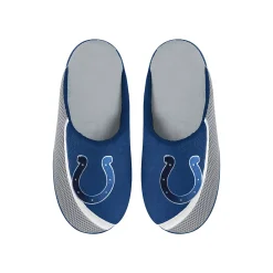 Men's FOCO Indianapolis Colts Big Logo Color Edge Slippers -Dockers shop 6155300 ALT