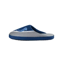 Men's FOCO Indianapolis Colts Big Logo Color Edge Slippers -Dockers shop 6155300 ALT2