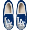 Men's FOCO Los Angeles Dodgers Colorblock Moccasin Slippers -Dockers shop 6155358