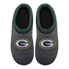 Men's FOCO Green Bay Packers Team Cup Sole Slippers -Dockers shop 6156121