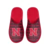 Men's FOCO Nebraska Huskers Scuff Logo Slide Slippers -Dockers shop 6157374