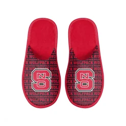 Men's FOCO NC State Wolfpack Scuff Logo Slide Slippers -Dockers shop 6157382 ALT