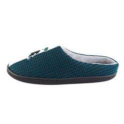 Men's FOCO Green Michigan State Spartans Team Stripe Memory Foam Slide Slippers -Dockers shop 6157727 ALT2