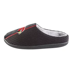 Men's FOCO Black Arizona Cardinals Team Stripe Memory Foam Slide Slippers -Dockers shop 6158033 ALT2