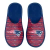Men's FOCO New England Patriots Scuff Logo Slide Slippers -Dockers shop 6158546