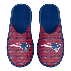 Men's FOCO New England Patriots Scuff Logo Slide Slippers -Dockers shop 6158546 ALT