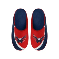Men's FOCO Washington Capitals Big Logo Color Edge Slippers -Dockers shop 6159162 ALT