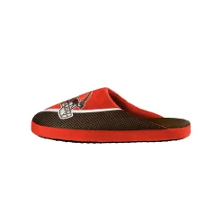 Men's FOCO Cleveland Browns Big Logo Color Edge Slippers -Dockers shop 6162556 ALT2