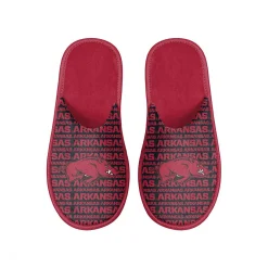 Men's FOCO Arkansas Razorbacks Scuff Logo Slide Slippers -Dockers shop 6163400 ALT
