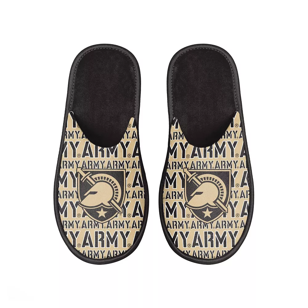 Men's FOCO Army Black Knights Scuff Logo Slide Slippers 4 Men's FOCO Army Black Knights Scuff Logo Slide Slippers - Image 2