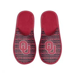 Men's FOCO Oklahoma Sooners Scuff Logo Slide Slippers -Dockers shop 6163684 ALT