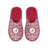 Men's FOCO Alabama Crimson Tide Scuff Logo Slide Slippers -Dockers shop 6164489