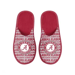 Men's FOCO Alabama Crimson Tide Scuff Logo Slide Slippers -Dockers shop 6164489 ALT