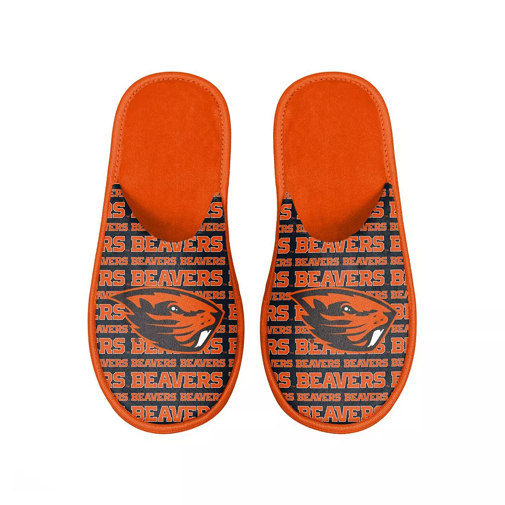 Men's FOCO Oregon State Beavers Scuff Logo Slide Slippers 3 Men's FOCO Oregon State Beavers Scuff Logo Slide Slippers